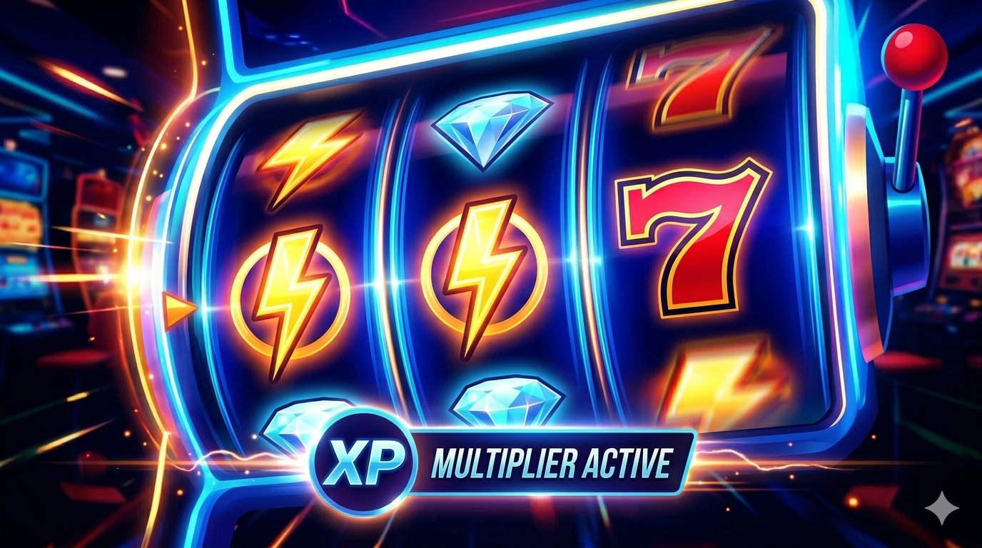 Slot machine XP multiplier bonus